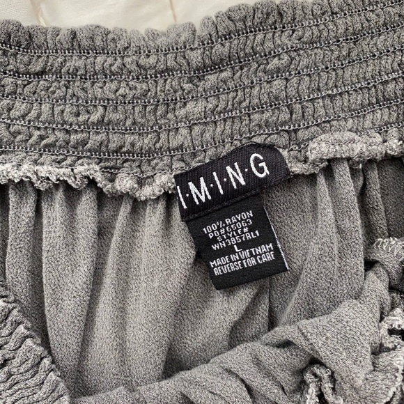 off the shoulder 3/4 length blouse - Picture 3 of 4